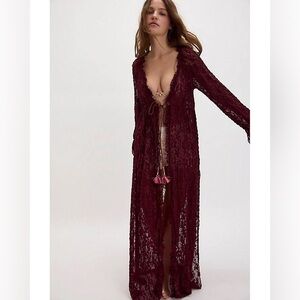 Dim the Lights Duster - açaí